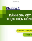 Bài giảng Quản trị nhân lực: Chương 6 - Lê Thị Hạnh