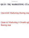 Bài giảng Quản trị doanh nghiệp thương mại - Bài 11