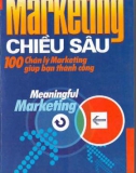 Marketing chiều sâu - 100 chân lý Marketing giúp bạn thành công - NXB Lao động - Xã hội