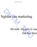 Bài giảng Nghiên cứu marketing: Chương 1 - Đại học Thương mại