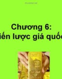 Bài giảng: Chiến lược giá quốc tế