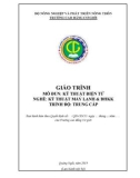 Giáo trình Kỹ thuật điện tử (Nghề: Kỹ thuật máy lạnh và Điều hòa không khí - Trung cấp) - Trường Cao đẳng Cơ giới (2019)