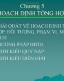 Bài giảng học phần Quản trị sản xuất - Chương 5: Hoạch định tổng hợp