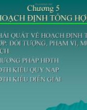 Bài giảng môn Quản trị sản xuất - Chương 05: Hoạch định tổng hợp