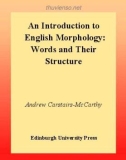 Ebook An Introduction to English morphology: Words and their structure - Andrew Carstairs-McCarthy