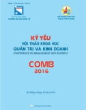 Kỷ yếu Hội thảo khoa học Quản trị kinh doanh COMB 2016