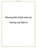 Phương thức thanh toán của thương mại điện tử