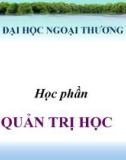 Quản trị học