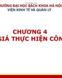 Bài giảng Quản trị nhân lực: Chương 4 - Đánh giá thực hiện công việc