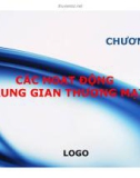 Bài giảng Thương mại hàng hóa và dịch vụ - Chương 4: Các hoạt động trung gian thương mại