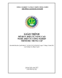 Giáo trình Điện tử nâng cao (Nghề: Điện tử công nghiệp - Trung cấp) - Trường Cao đẳng Cơ giới (2022)