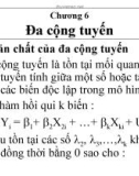 Bài giảng Kinh tế lượng - Chương 6: Đa cộng tuyến