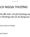 Bài giảng Chính sách ngoại thương: Bài 5 - Ari Kokko