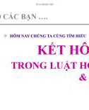 Bài giảng Luật hôn nhân và gia đình: Bài 3 - TS. Bùi Quang Xuân