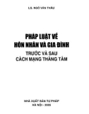 Hệ thống Pháp luật về hôn nhân và gia đình trước và sau Cách mạng tháng Tám: Phần 1