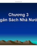 Bài giảng Tài chính công: Chương 3 - Ths. Vũ Xuân Thủy