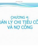 Bài giảng Tài chính công: Chương 4 - Đặng Văn Cường