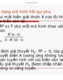 Kinh tế lượng - Đa cộng tuyến part 3