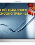 Tài liệu kinh tế học cộng cộng: Xóa đói giảm nghèo và chương trình 135 - Hồ Trung Dũng