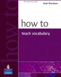 Ebook How to teach Vocabulary: Part 1