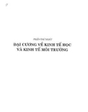 Giáo trình kinh tế chất thải - Phần 1 Đại cương về kinh tế học và kinh tế môi trường - Chương 1