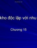 Chương 15-Tồn kho độc lập với nhu cầu