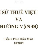 Sơ lược lịch sử thuế của việt nam