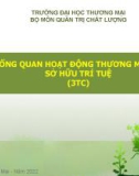 Bài giảng Tổng quan hoạt động thương mại về sở hữu trí tuệ - Chương 1: Khái quát về sở hữu trí tuệ