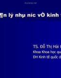 Quản lý nhà nước về kinh tế -Chương 1