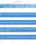 Bài giảng điện tử học phần Kinh tế và thương mại các nước Châu Á – Thái Bình Dương: Chương 6 – ĐH Thương mại