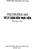 Nghiên cứu lý luận và thực tiễn về thị trường mở: Phần 1