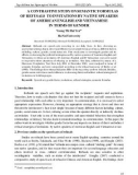 A contrastive study on semantic formulas of refusals to invitations by native speakers of American English and Vietnamese in terms of gender