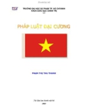 Pháp luật đại cương - Phạm Thị Thu Thanh