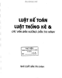 Tìm hiểu Luật kế toán, luật thống kê và các văn bản hướng dẫn thi hành: Phần 1