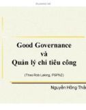 Bài giảng Quản trị trong khu vực công - Nguyễn Hồng Thắng