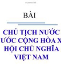 Bài giảng Luật hiến pháp Việt Nam: Bài 7 - ThS. Phan Nguyễn Phương Thảo