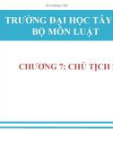 Bài giảng Luật hiến pháp Việt Nam: Chương 7 - NguyễnMinhNhật