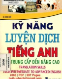 Rèn luyện kỹ năng dịch tiếng Anh từ cơ bản tới nâng cao: Phần 1