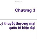 Bài giảng Kinh tế quốc tế: Chương 3 - GV. Phan Y Lan