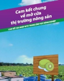 Hệ thống ngắn gọn về WTO và các cam kết gia nhập của Việt Nam - Cam kết chung về mở cửa thị trường nông sản