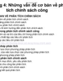 Bài giảng Những vấn đề cơ bản về phân tích chính sách công