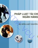 Bài giảng Pháp luật tài chính và ngân hàng - ĐH Thương Mại