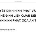 Bài giảng Luật Hình sự: Bài 7 - ThS. Lưu Hải Yến