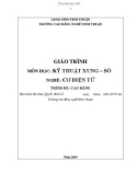 Giáo trình Kỹ thuật xung - số (Nghề: Cơ điện tử - Trình độ: Cao đẳng) - Trường Cao đẳng nghề Ninh Thuận