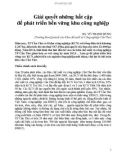 Giải quyết những bất cập để phát triển bền vững khu công nghiệp