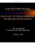 Bài giảng Pháp luật về chứng khoán và thị trường chứng khoán - ThS. Tạ Thanh Bình