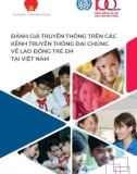 Đánh giá truyền thông trên các kênh truyền thông đại chúng về lao động trẻ em tại Việt Nam