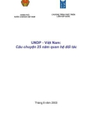 UNDP - Việt Nam: Câu chuyện 25 năm quan hệ đối tác