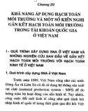 Tài khoản quốc gia - Vấn đề hạch toán môi trường: Phần 2