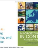 Lecture Macroeconomics in context: A European perspective - Chapter 11: Money, Banking, and Finance